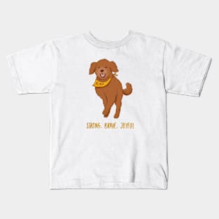 Strong, Brave, Joyful Kids T-Shirt